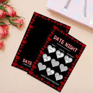 Schwarze Freche Rubbelkarte. Lustige Rubbelkarte Zum Valentinstag - DePhotoBoxer