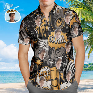 Kundenspezifisches Gewichtheben Hawaiian Hemden Aloha Beach Shirt Geschenk für Gewichtheben Liebhaber