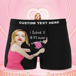 3D Previrew Personalised Boxers with Face Valentine's Day Gift For Him