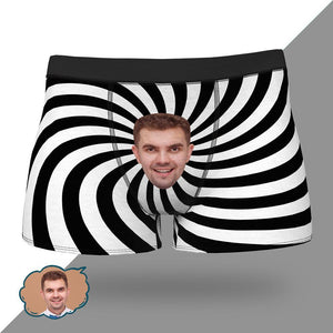 Benutzerdefinierte lustiges Gesicht Boxer personalisierte Foto-Unterwäsche für Männer bestes Geschenk