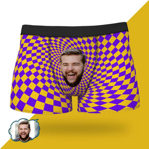 Benutzerdefinierte Gesicht Boxer personalisierte Foto Unterwäsche für Männer lustiges Geschenk