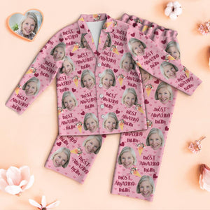 Custom Face Pajamas Most Amazing Mum Personalized Photo Pajamas Set Mother's Day Gifts