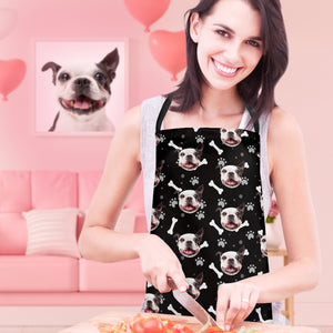 Benutzerdefinierte Hundefoto Haustier personalisierte Küchenschürze