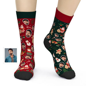 benutzerdefinierte Socken als Weihnachtsgeschenk