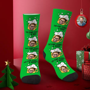 benutzerdefinierte Socken als Weihnachtsgeschenk