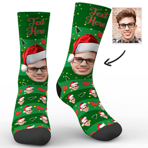 Weihnachtsgeschenk Kundenspezifische Socken Weihnachtsmann - Beste Geschenk für Liebhaber