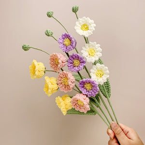 Glocke Orchidee Häkeln Blume Handgemachte Gestrickte Blume Geschenk Für Liebhaber - DePhotoBoxer