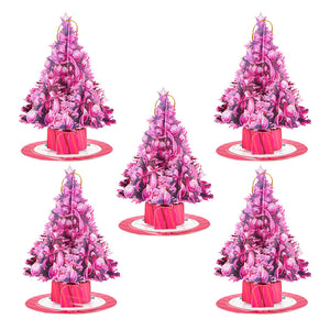 5 Stück Weihnachtsbaumschmuck, Weihnachtliche 3d-pop-up-grußkarte - DePhotoBoxer