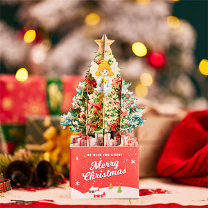 Weihnachts-3d-pop-up-karte, Weihnachtsbaum-box-grußkarte - DePhotoBoxer