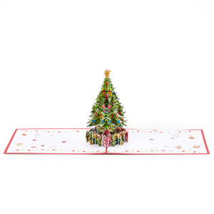 3d-pop-up-karte Mit Weihnachtsbaum, Weihnachtsgrußkarte - DePhotoBoxer