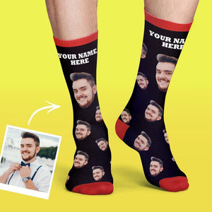 Personalisierte Gesicht Socken - Foto Socken - Meinefotounterwäsche